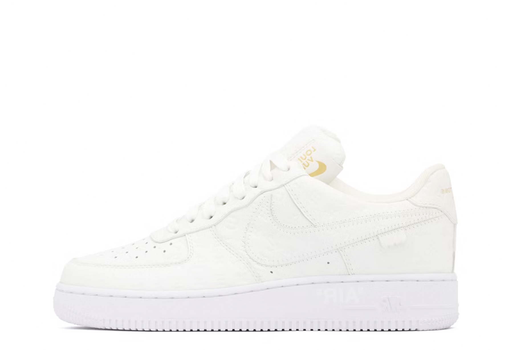 Nike x Louis Vuitton by Virgil Abloh Air Force 1 'White' (2022) WHITE sneaker – authenticated on KLEKT