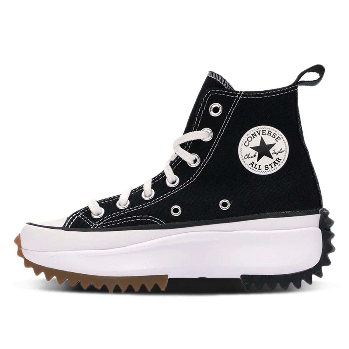 Converse Run Star Hike Hi Black White Gum (2019) sneaker – authenticated on KLEKT