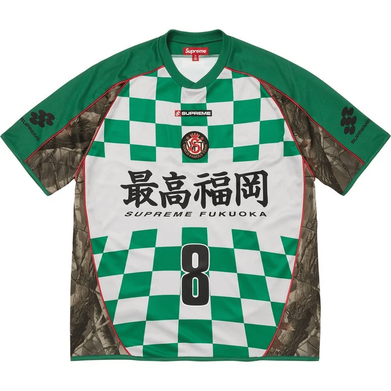 Supreme Checkerboard Soccer Jersey 'Realtree Hardwoods Camo' (2026) REALTREE HARDWOODS CAMO sneaker – authenticated on KLEKT