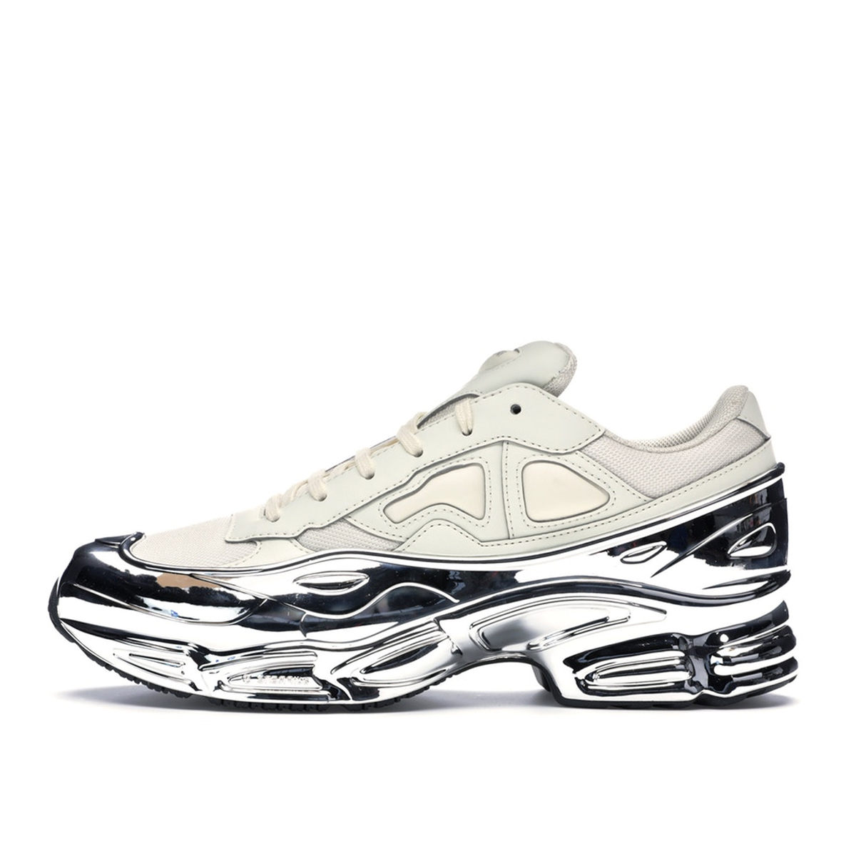 Adidas x Raf Simons Ozweego Crew White Silver (2019) sneaker – authenticated on KLEKT