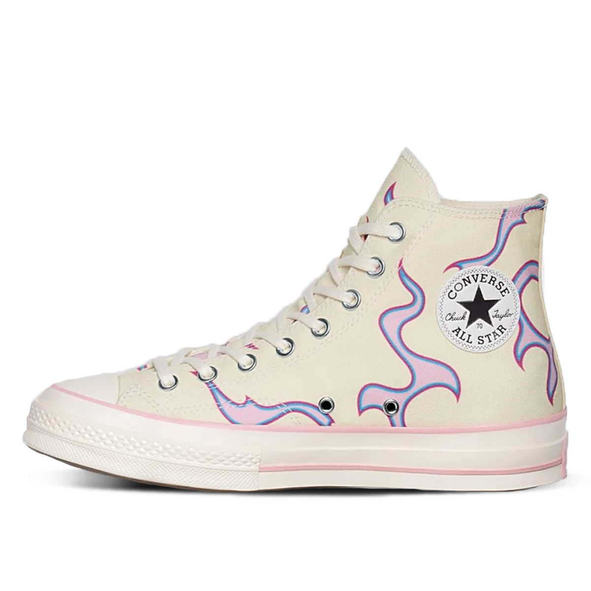 Converse Chuck Taylor All-Star 70 Hi Golf Le Fleur Yellow Flame (2021) EGRET/EGRET/PINK sneaker – authenticated on KLEKT