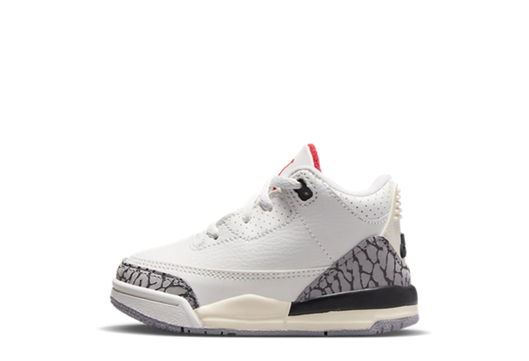 Air Jordan 3 Retro TD 'White Cement Reimagined' (2023) Summit White/Fire Red/Cement Grey sneaker – authenticated on KLEKT