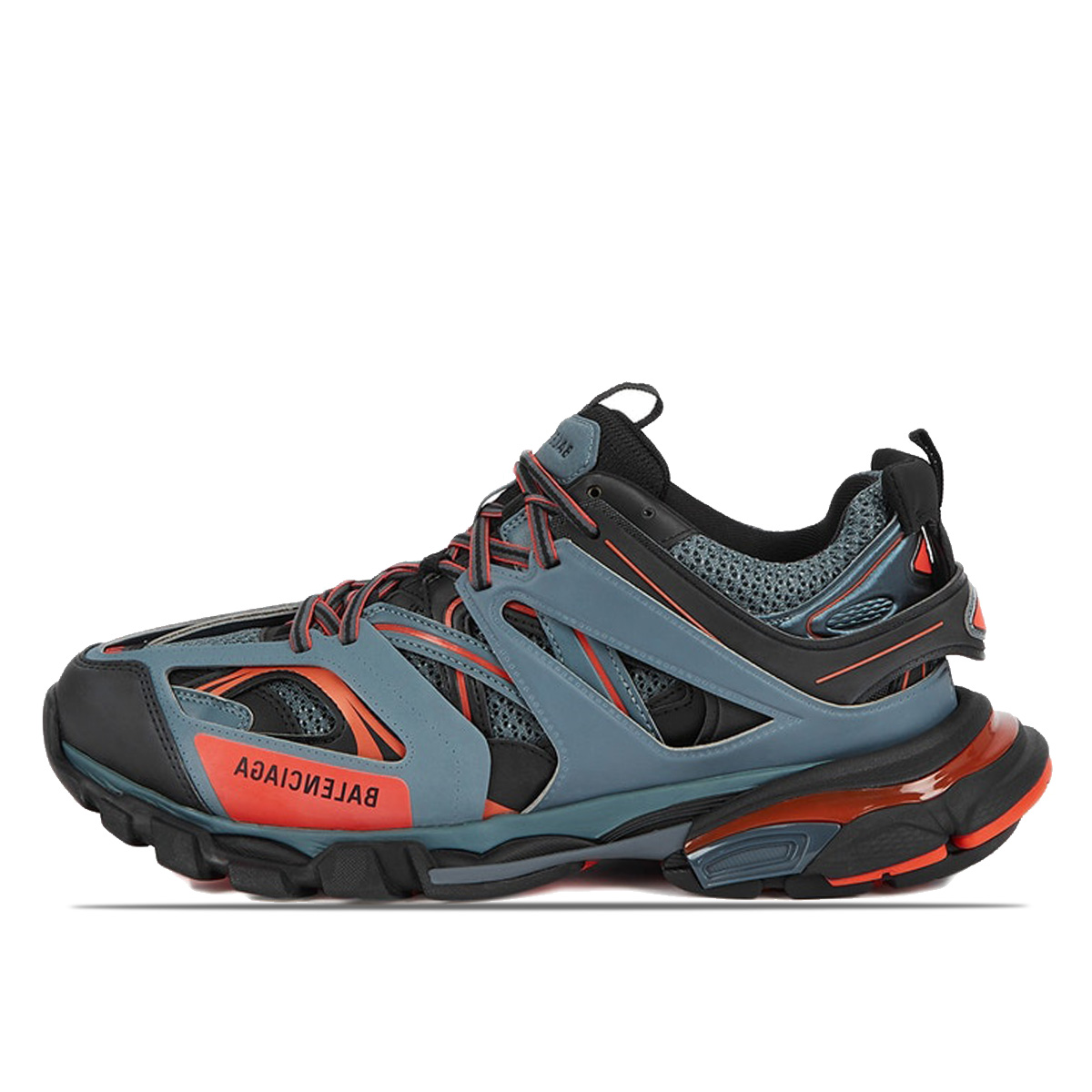 Luxury Balenciaga Track Sneaker 'Blue Grey Red' (2019) Blue / Grey / Red sneaker – authenticated on KLEKT