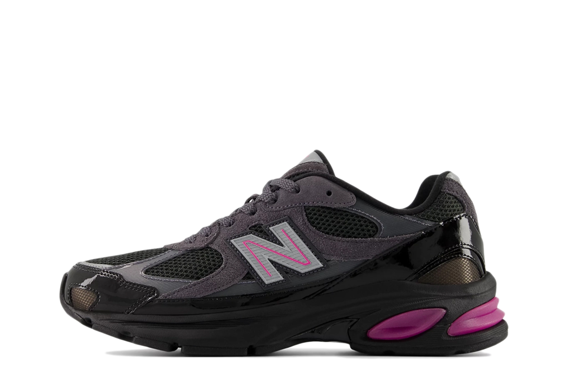 New Balance 2010 'Pink Heat' (2026) Black / Pink Heat / Magnet sneaker – authenticated on KLEKT
