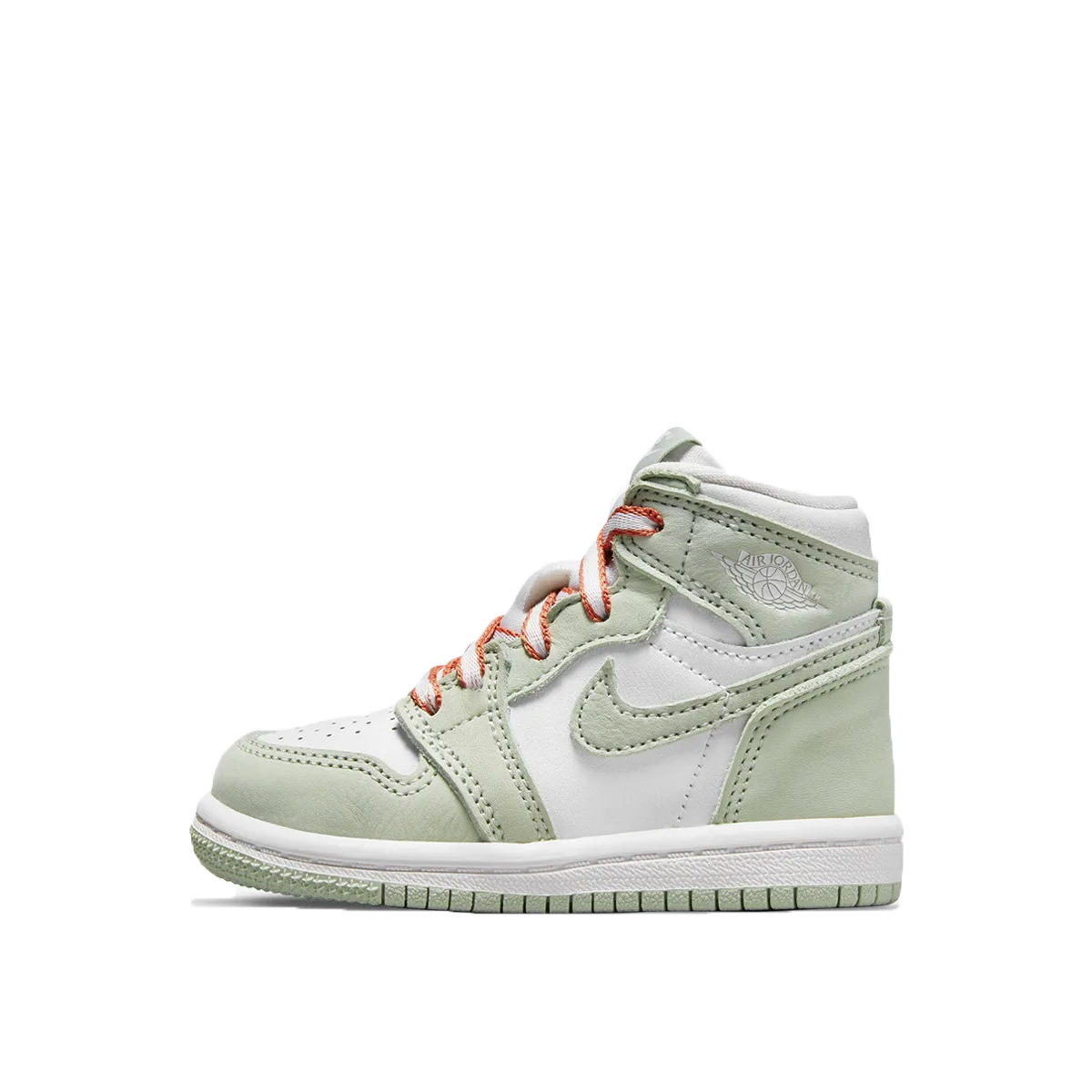 Air Jordan 1 High Seafoam (TD) (2021) SEAFOAM/HEALING ORANGE/WHITE sneaker – authenticated on KLEKT