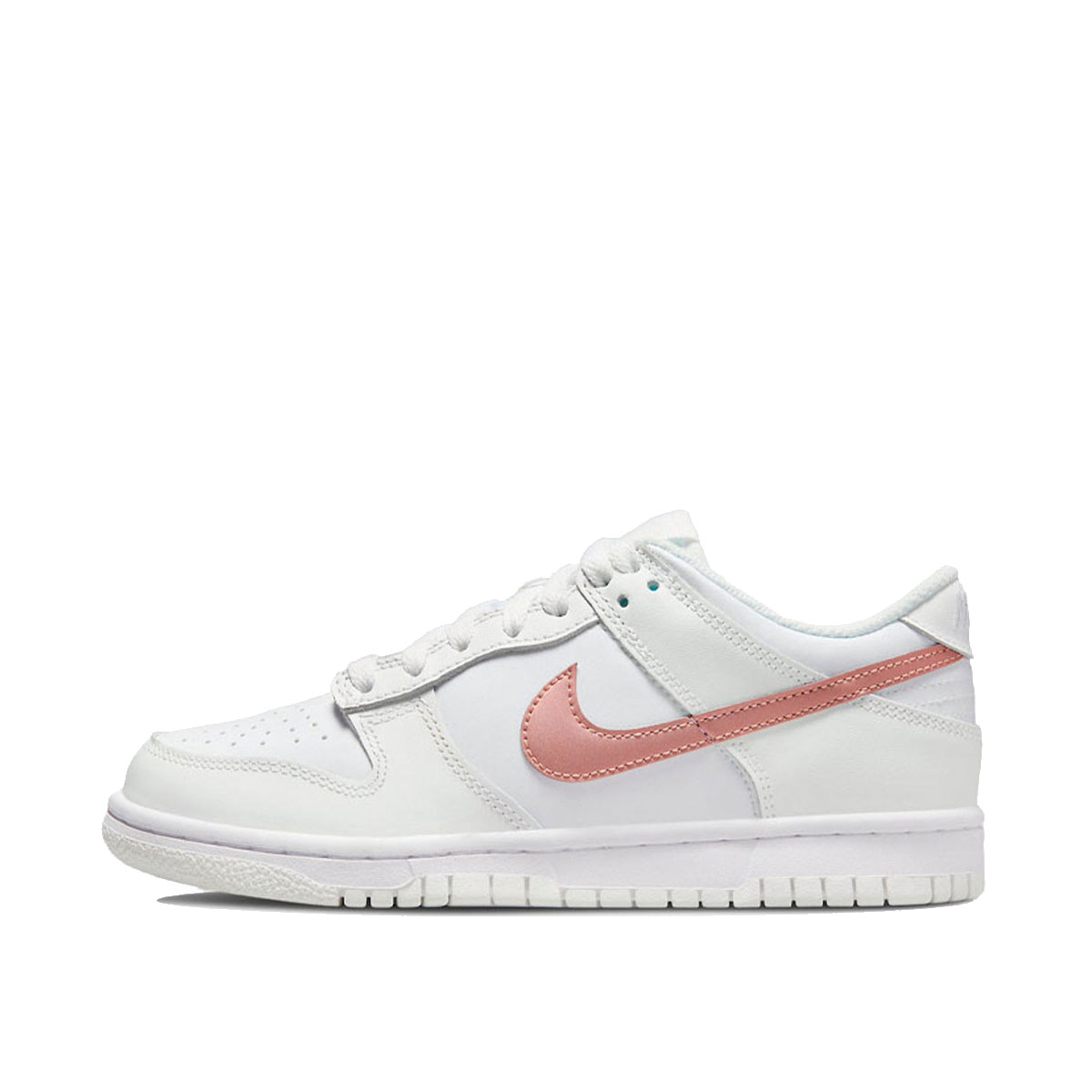 Nike Dunk Low White Pink (GS) (2022) WHITE/ROSE PINK sneaker – authenticated on KLEKT