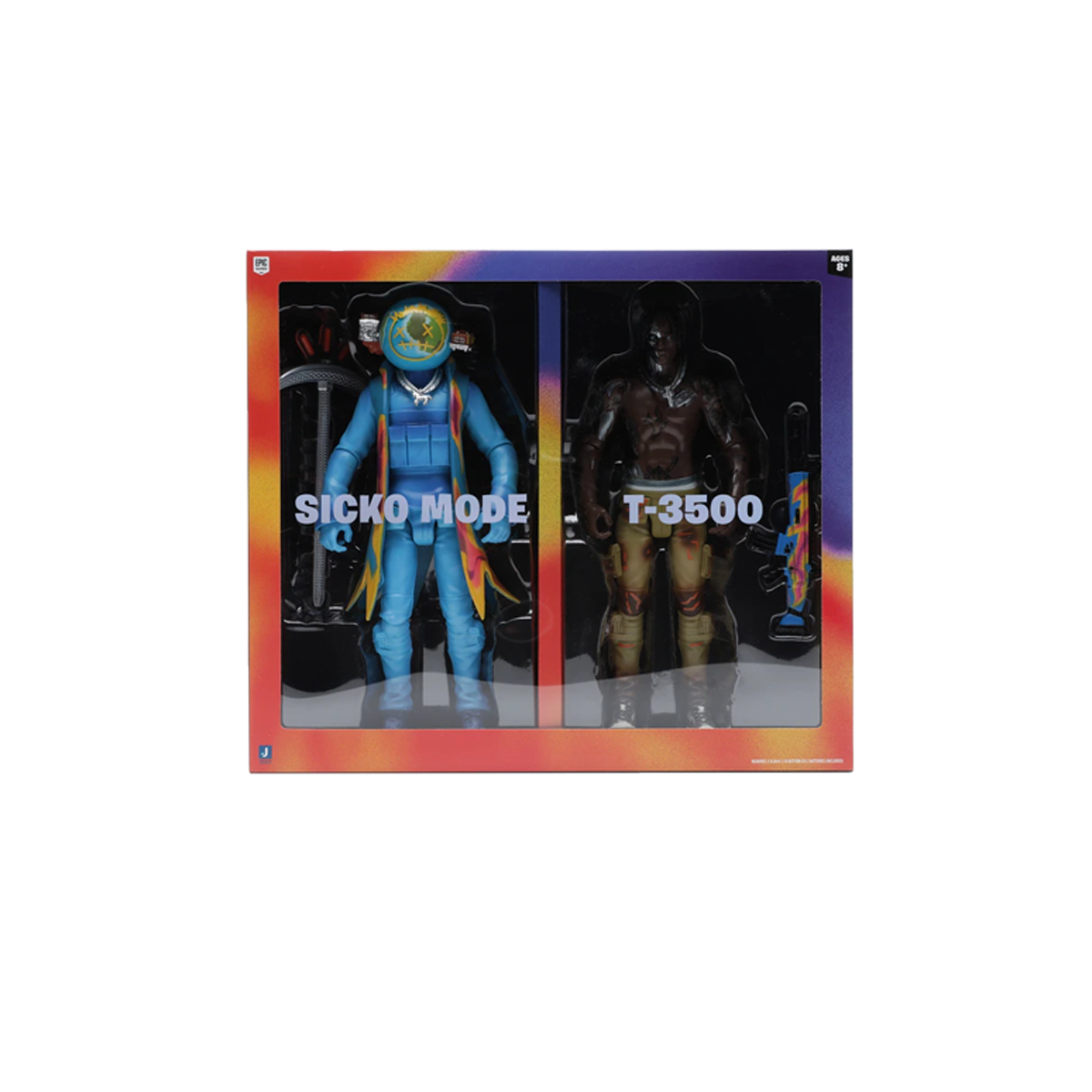 Travis Scott Cactus Jack Fortnite 12" Action Figure Duo Set (FW20) sneaker – authenticated on KLEKT