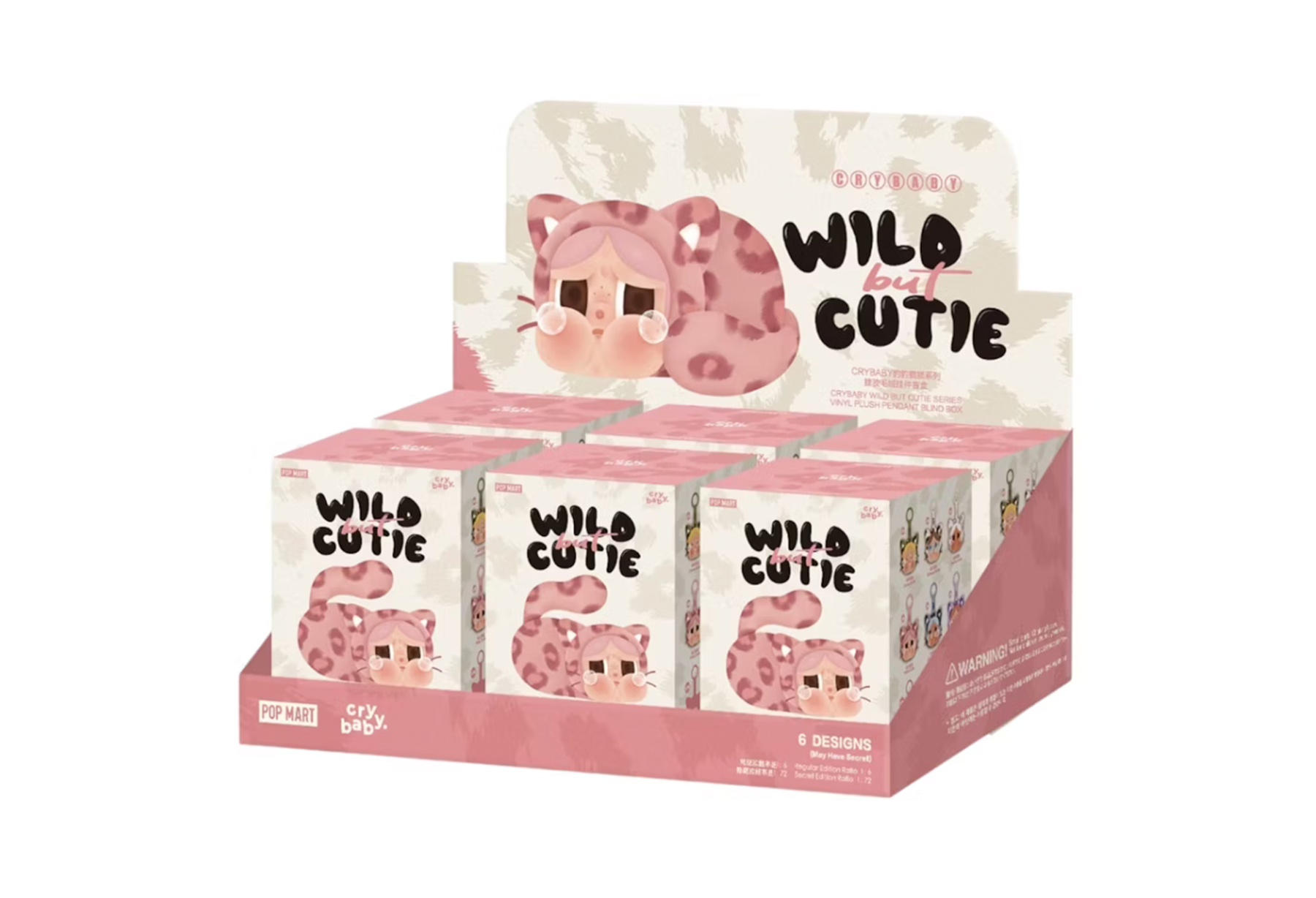 Pop Mart CRYBABY 'Wild but Cutie' Series Vinyl Plush Pendant Sealed Case (6 Blind Box) (2025) sneaker – authenticated on KLEKT