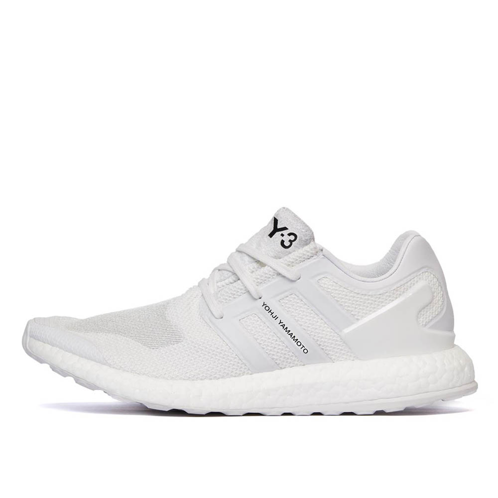 Adidas Y3 Yohji Yamamoto Y-3 Pure Boost ZG Knit Triple White sneaker – authenticated on KLEKT