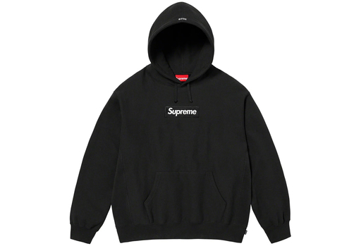 Supreme Box Logo Hooded Sweatshirt Black (FW23)
