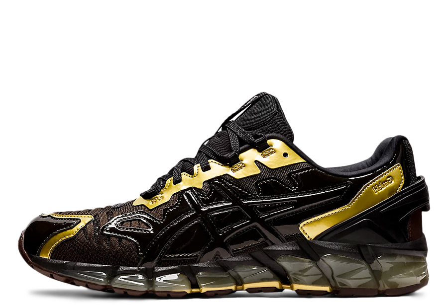 Asics x GmbH Gel-Quantum 360 6 Rich Gold Black Coffee (2022) black/gold sneaker – authenticated on KLEKT