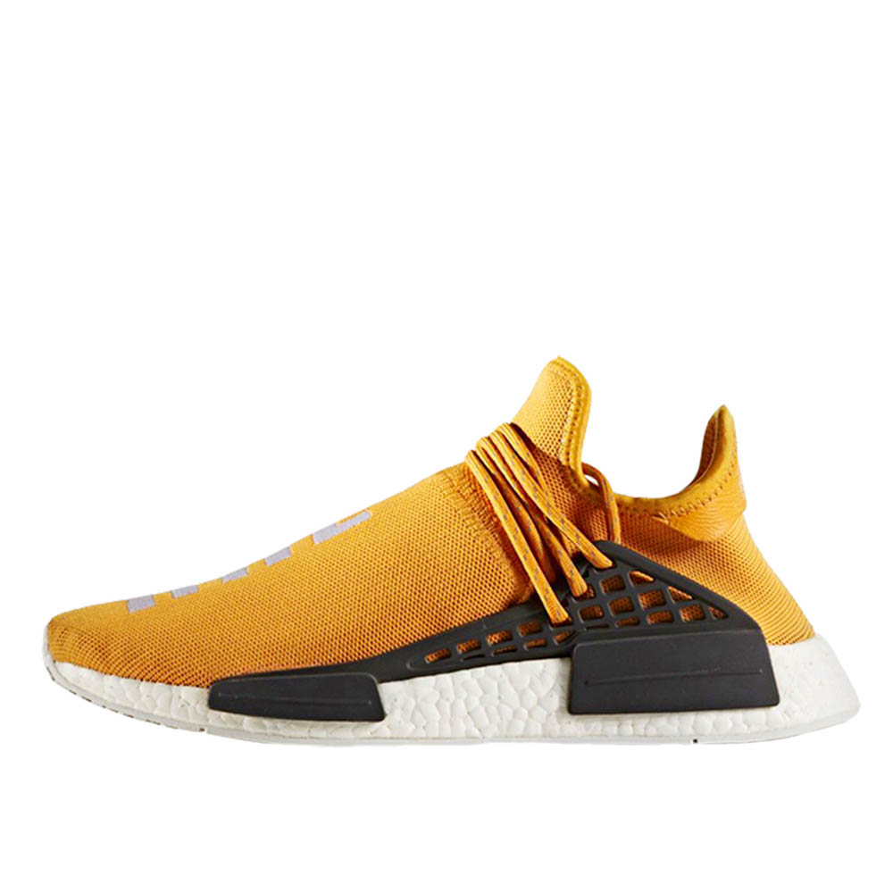 Adidas x Pharrell NMD HU Hue Man Human Race Tangerine sneaker – authenticated on KLEKT