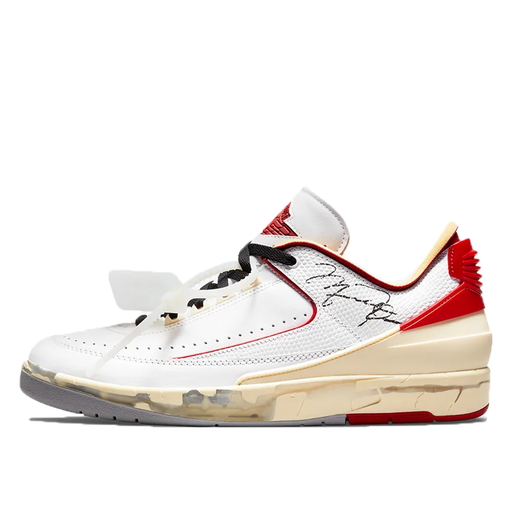 Air Jordan 2 x Off-White Retro Low SP 'White Red' (2021)