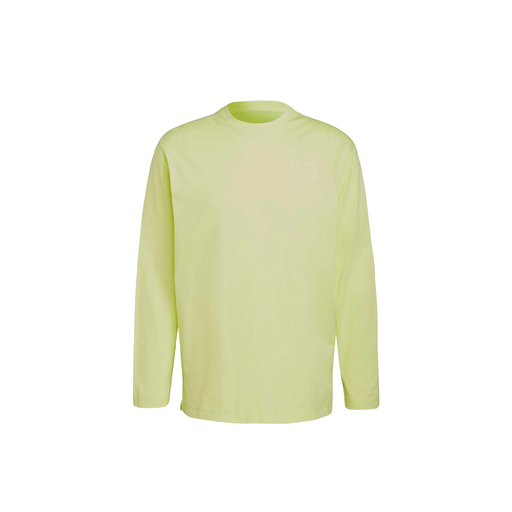 Adidas Y-3 Classic Chest Logo Tee Longsleeve Semi Frozen Yellow