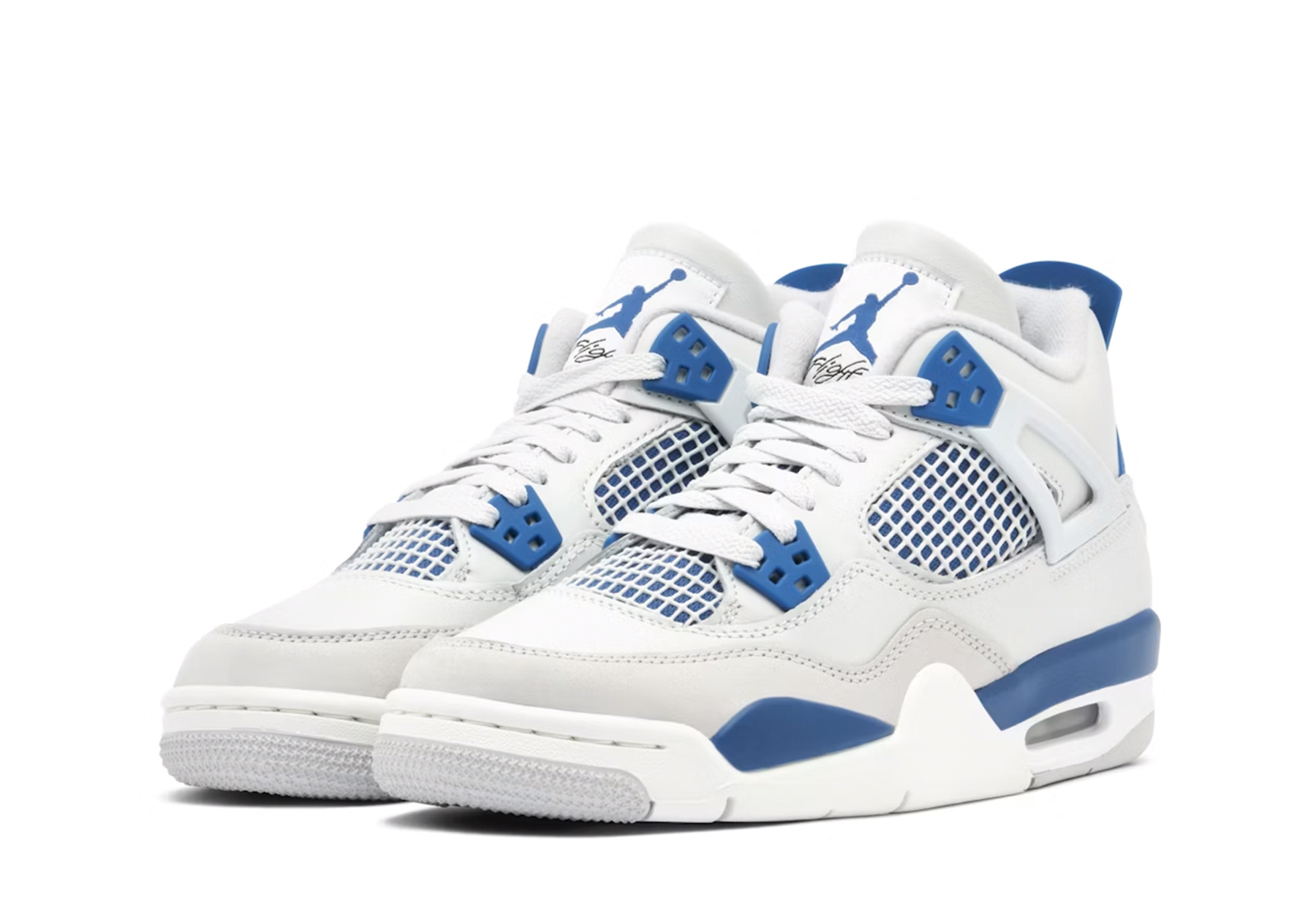 Air Jordan 4 GS 'Military Blue/Industrial Blue' (2024) INDUSTRIAL BLUE sneaker – authenticated on KLEKT