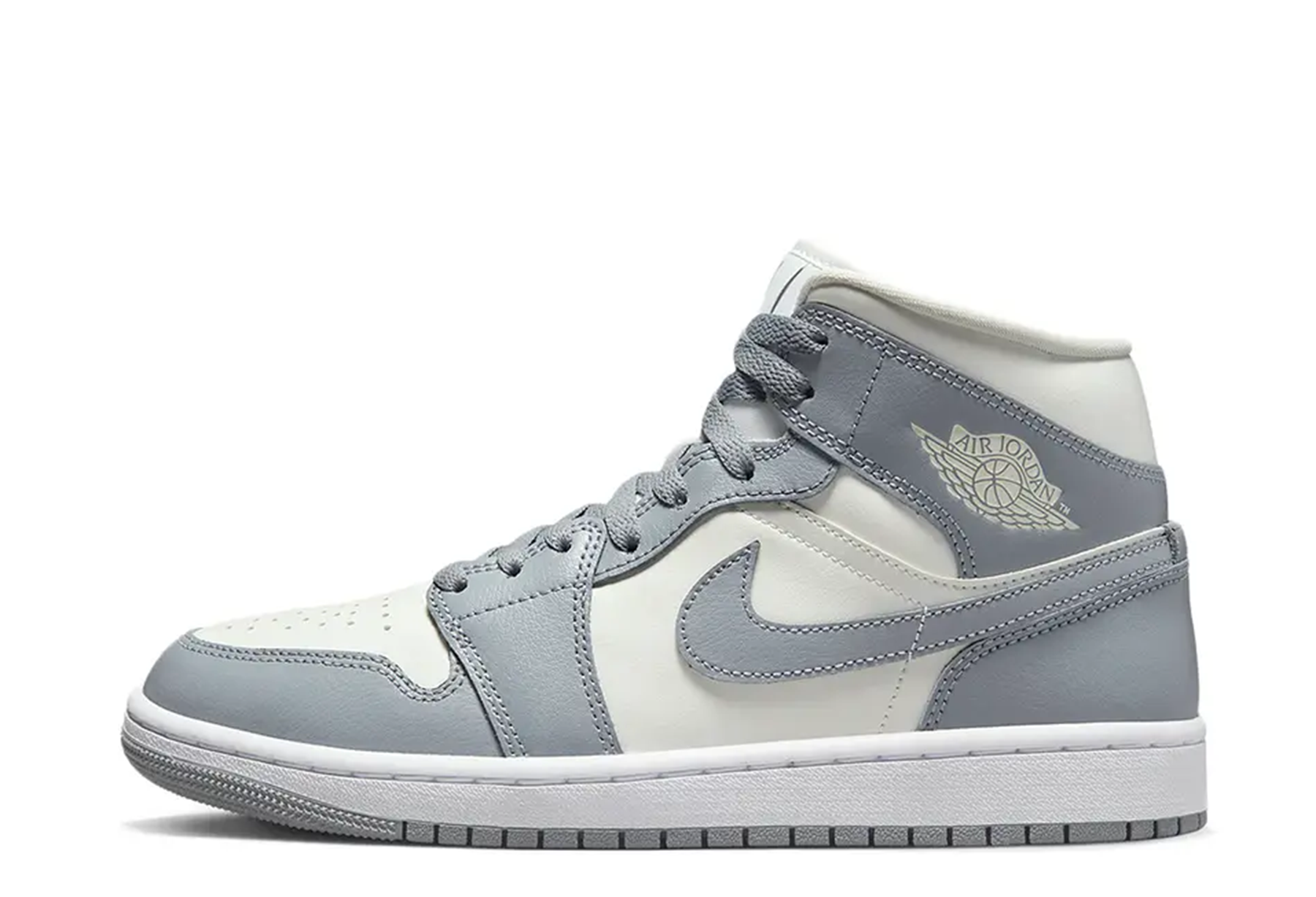 Air Jordan 1 Mid WMNS Grey Sail (2022) GREY SAIL sneaker – authenticated on KLEKT