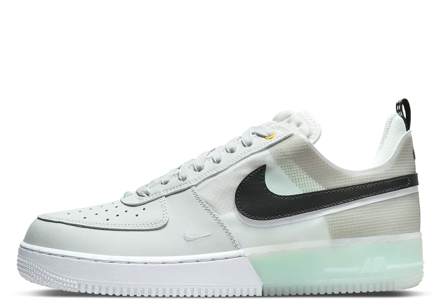 Nike Air Force 1 React Mint Foam	(2022) Photon Dust/Mint Foam/Olive Aura/White sneaker – authenticated on KLEKT