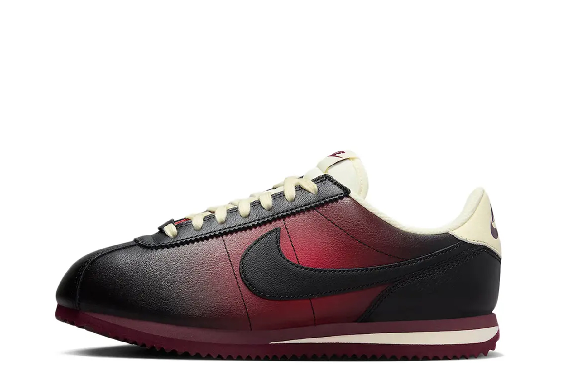 Nike WMNS Cortez Burnished (2023) BLACK/RED sneaker – authenticated on KLEKT