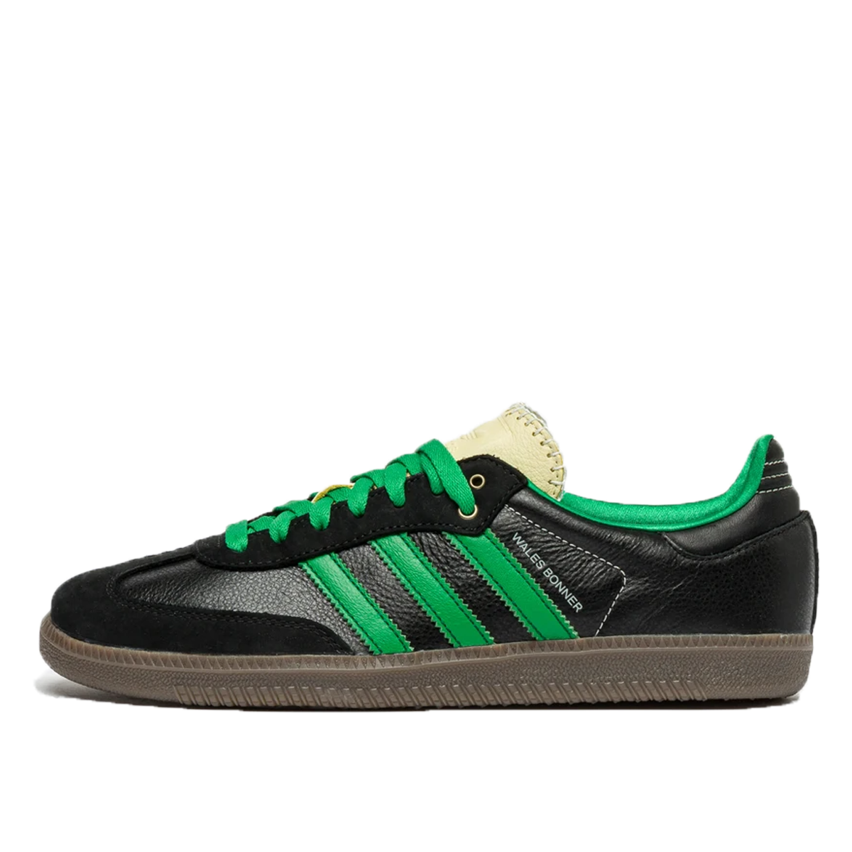 Adidas x Wales Bonner Samba 'Core Black Green' (2021) BLACK/CREAM WHITE/GREEN sneaker – authenticated on KLEKT