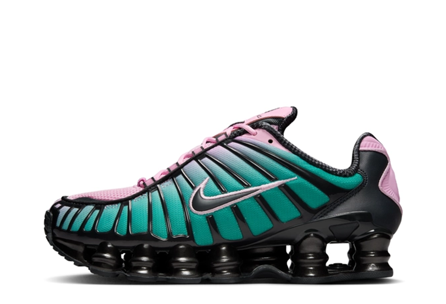 Nike Shox TL Fade 'Light Arctic Pink & Neptune Green' (2026) Light Arctic Pink/Off Noir/Neptune Green sneaker – authenticated on KLEKT