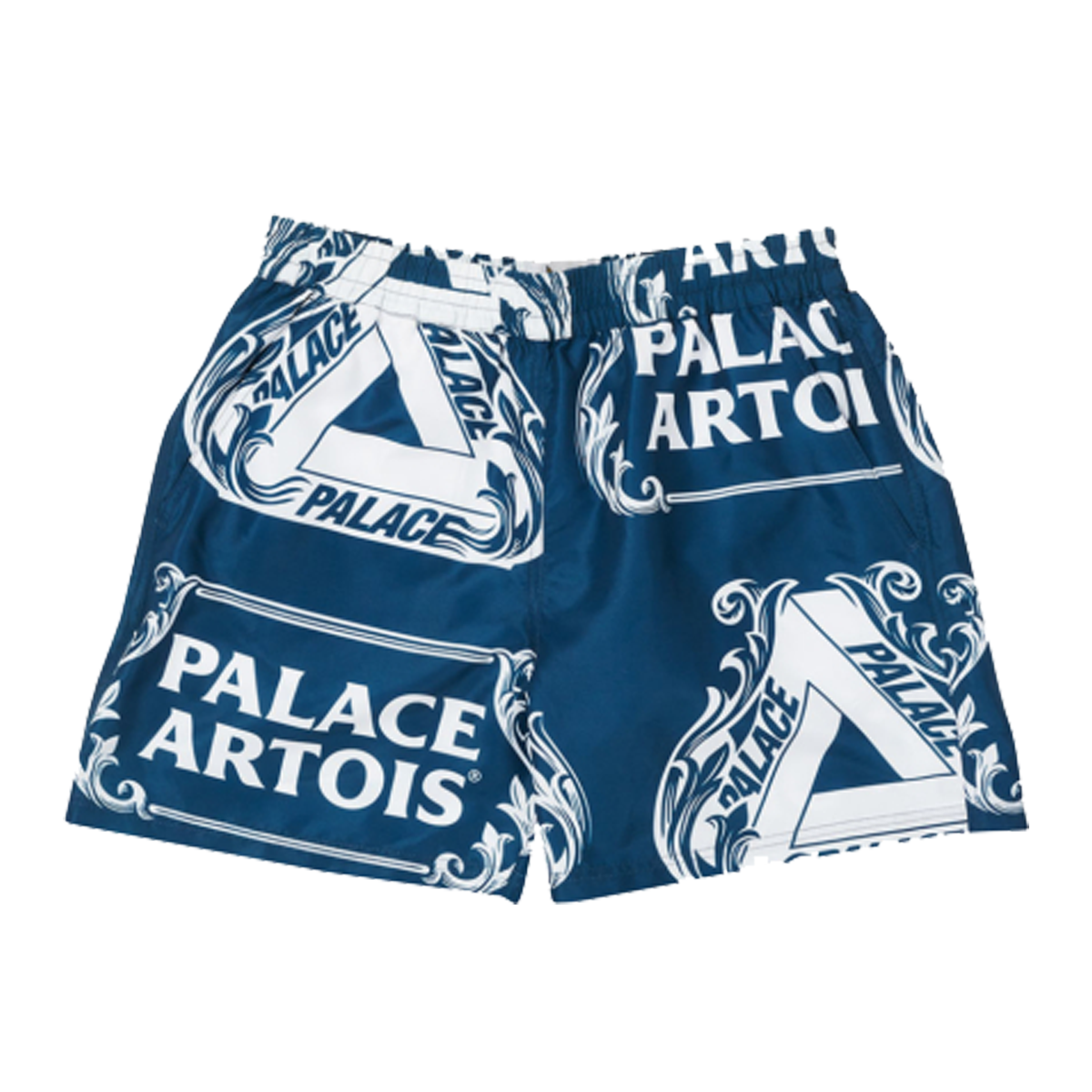 Palace x Stella Artois Swim Shorts Navy/White (SS21) WHITE/NAVY sneaker – authenticated on KLEKT