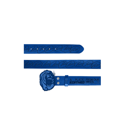 Travis Scott Cactus Jack For Fragment Logo Belt Blue (SS21)