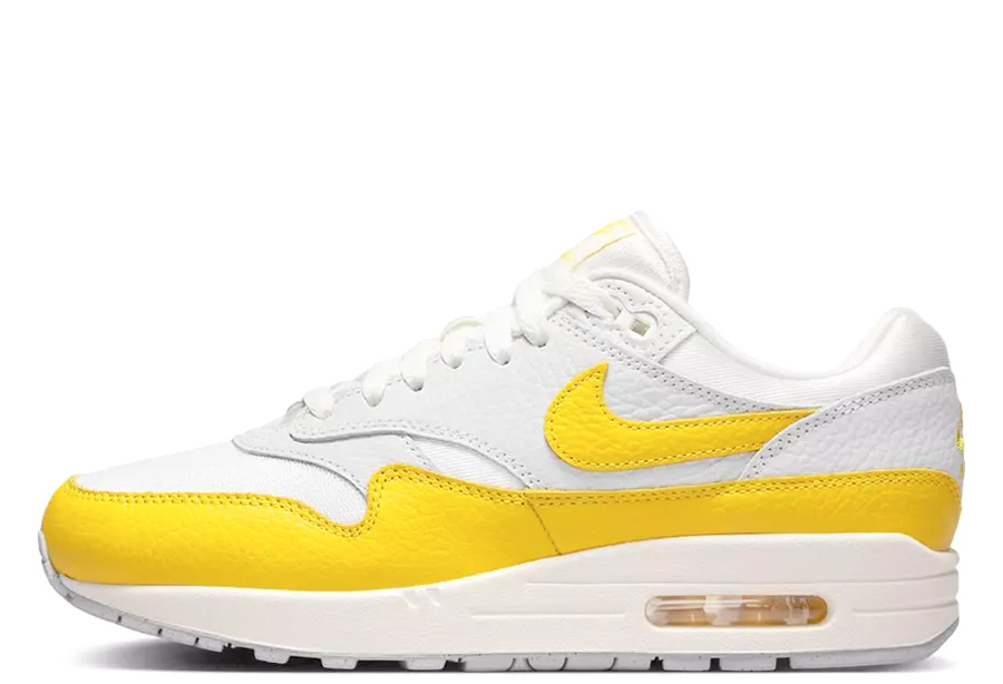 Nike Air Max 1 WMNS 'Tour Yellow' (2022) WHITE/BRIGHT YELLOW sneaker – authenticated on KLEKT