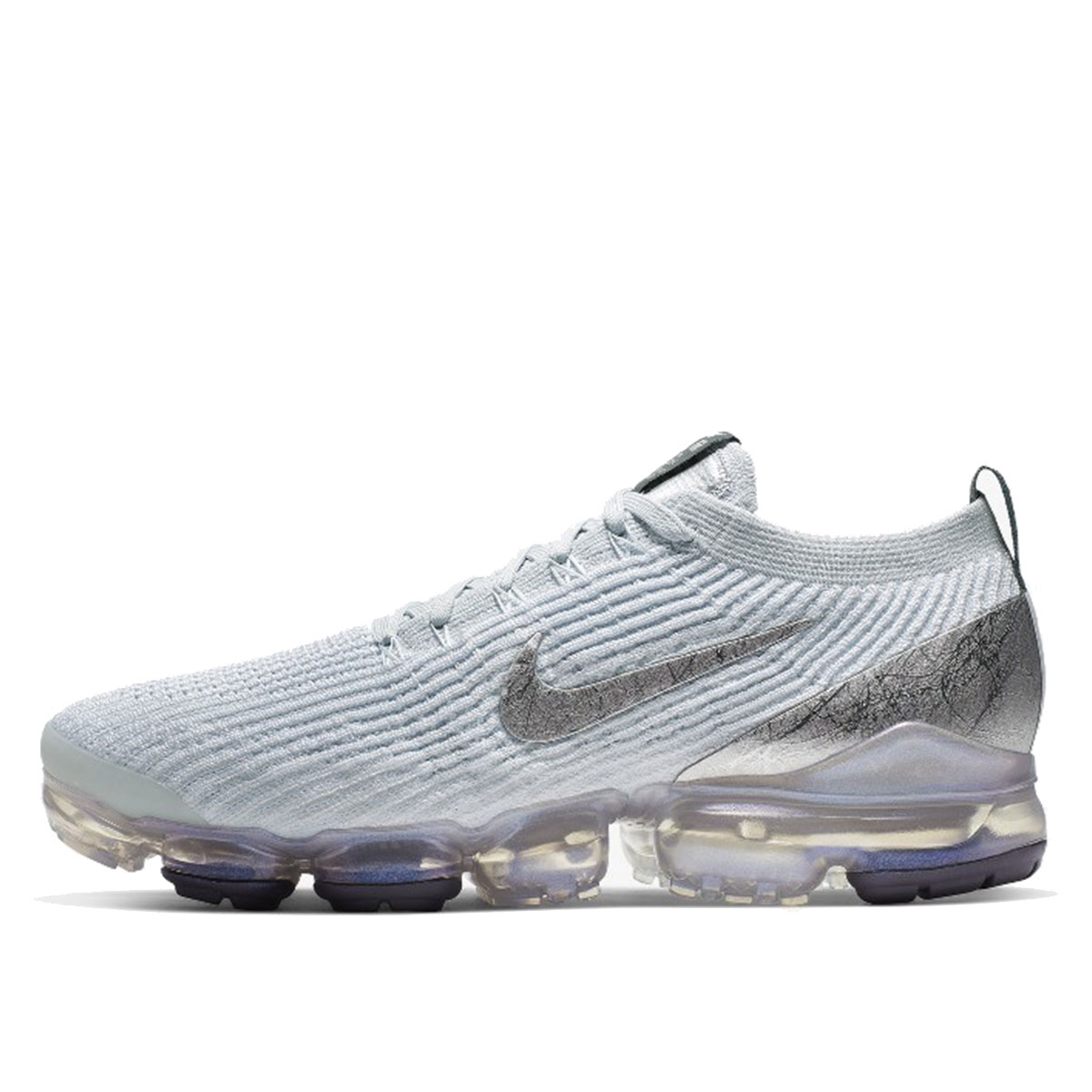 Nike Air VaporMax Flyknit 3 White Reflect Silver (2019) WHITE/REFLECT SILVER/PURE PLATINUM/DARK GREY sneaker – authenticated on KLEKT