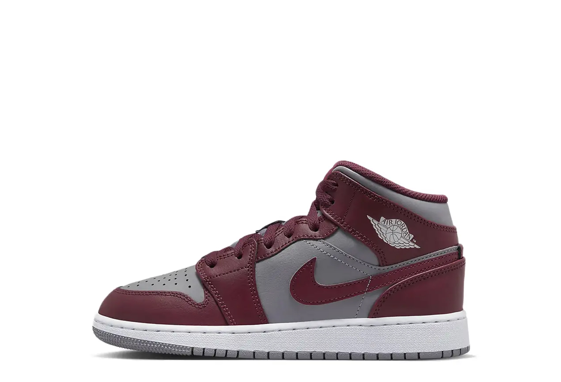 Air Jordan 1 Mid GS 'Team Red' (2022) TEAM RED sneaker – authenticated on KLEKT