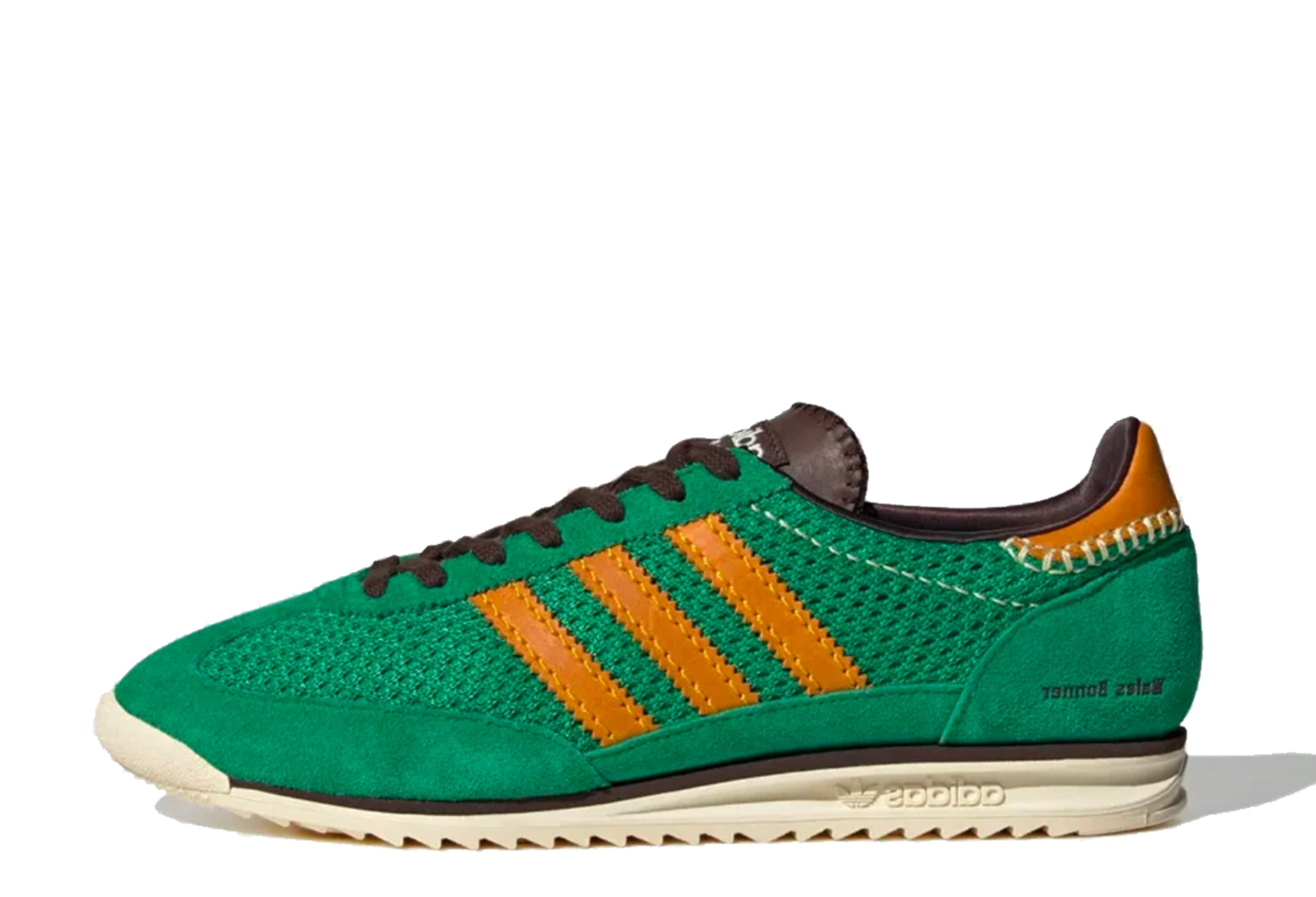 Adidas x Wales Bonner SL72 Knit 'Team Green' (2023) Green/Tan/Brown sneaker – authenticated on KLEKT