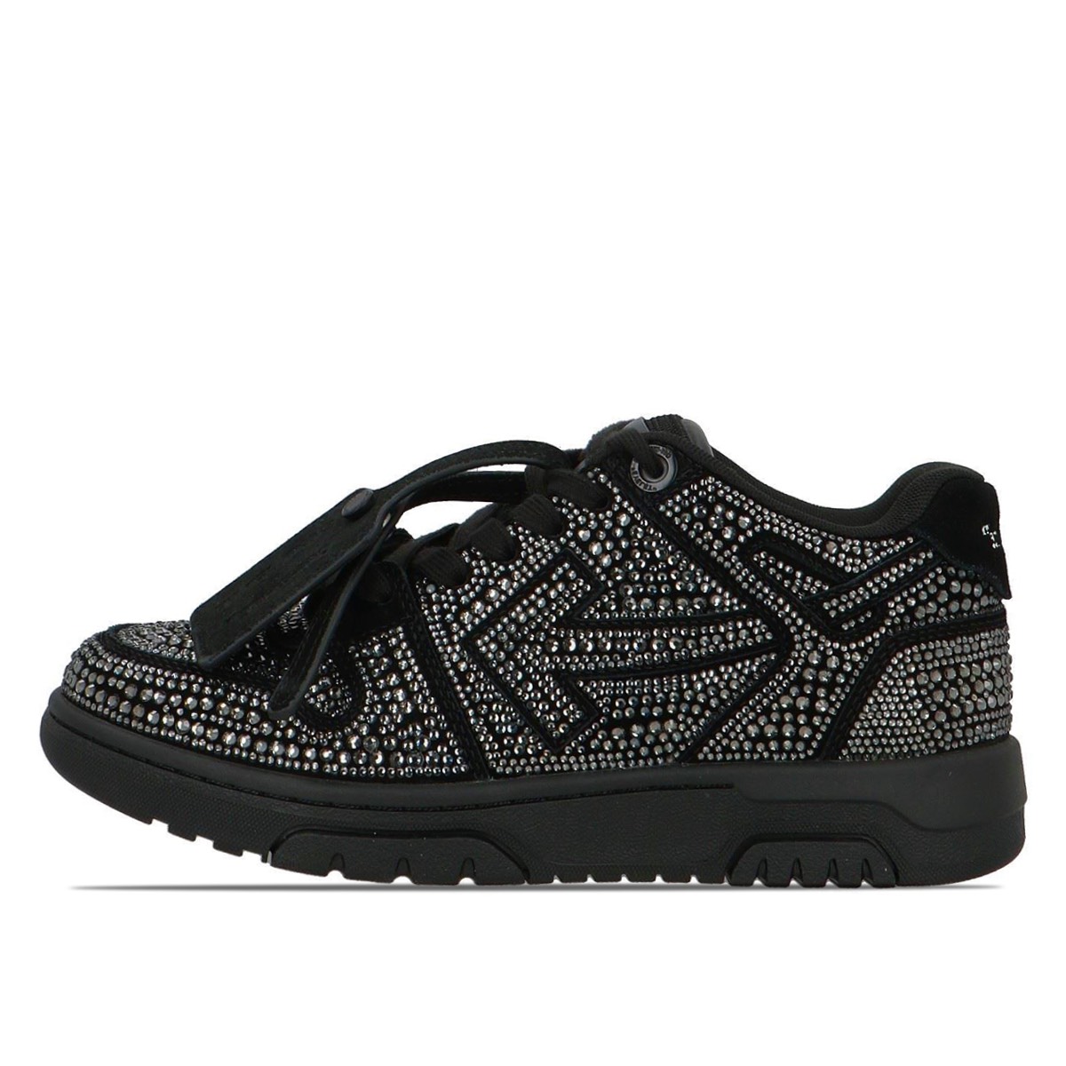 Off-White Out Of Office WMNS 'Strass Crystal Embellished Low Top Sneakers Black' (2025) sneaker – authenticated on KLEKT