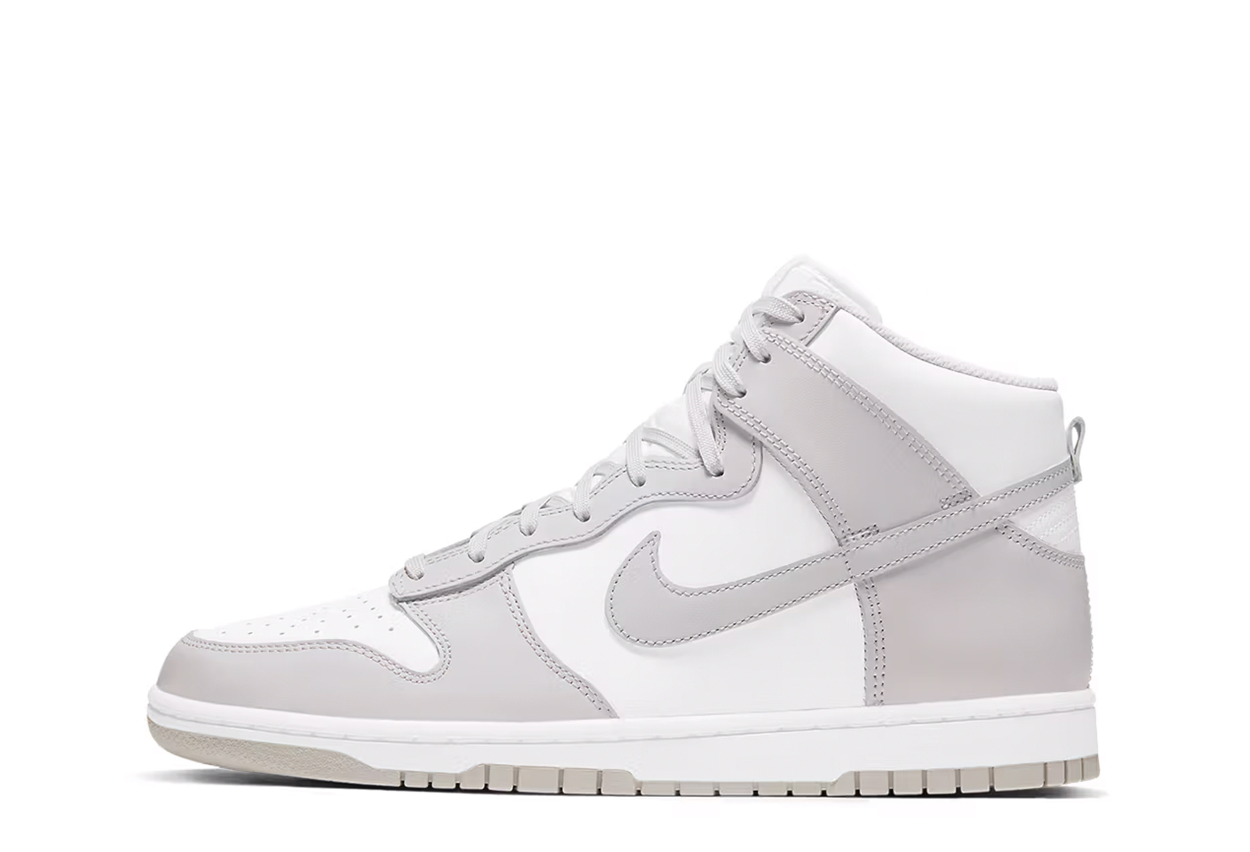 Nike Dunk High 'White Vast Grey' (2021) sneaker – authenticated on KLEKT