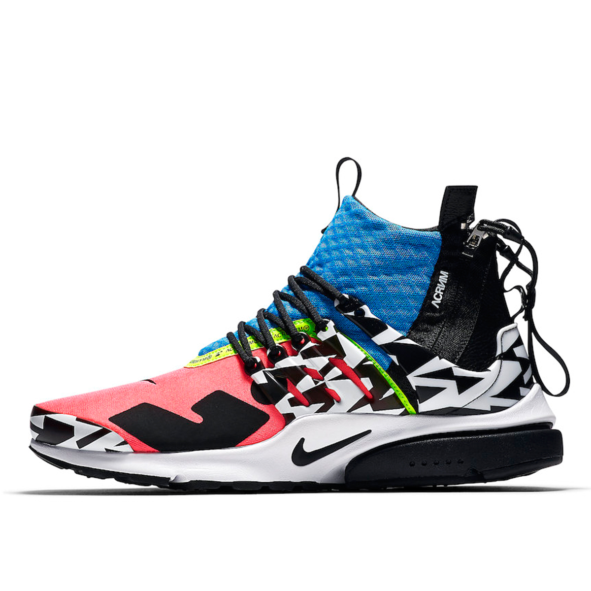 Nike x Acronym Air Presto Mid Racer Pink (2018) sneaker – authenticated on KLEKT