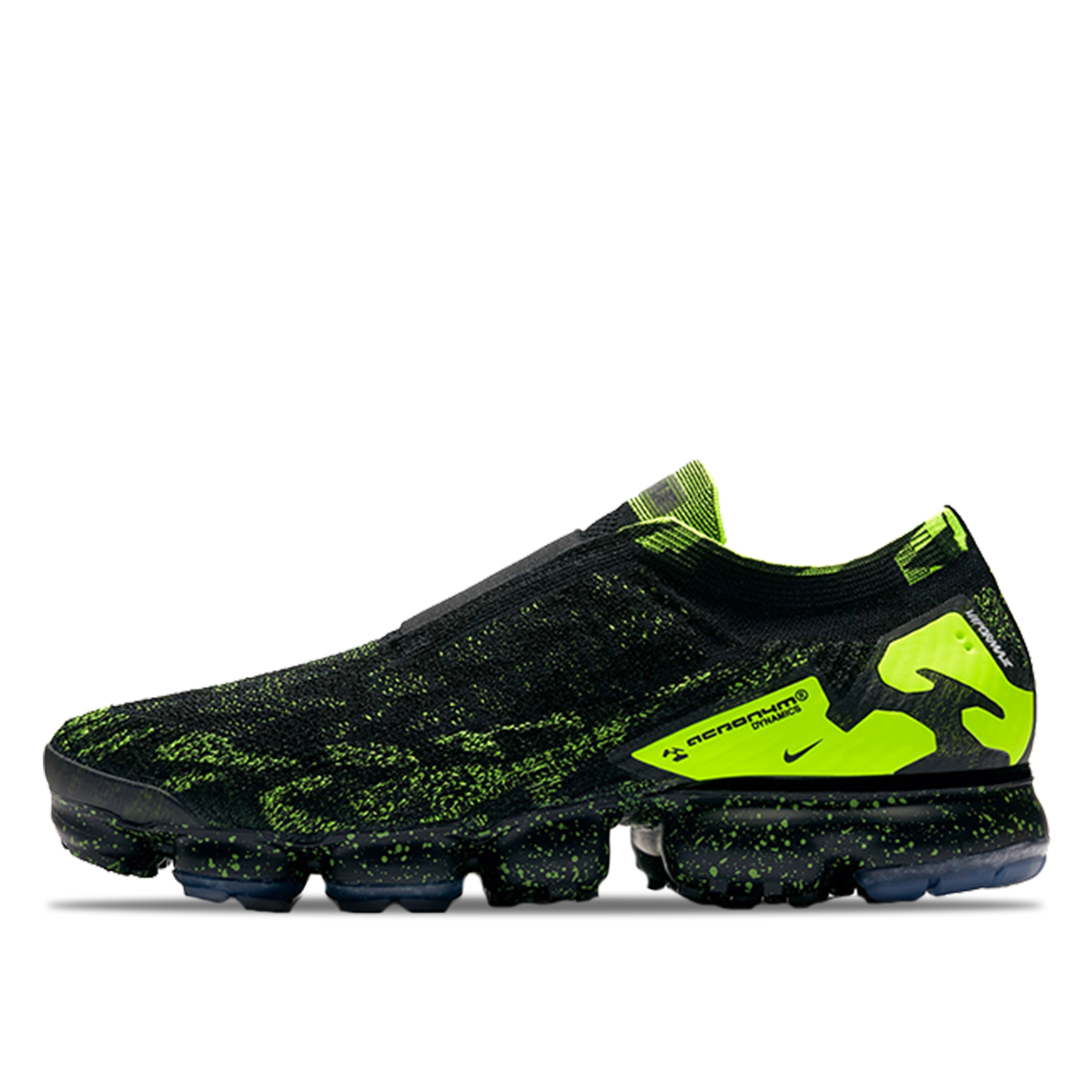 Nike x Acronym Air VaporMax Moc 2 Black/Volt sneaker – authenticated on KLEKT
