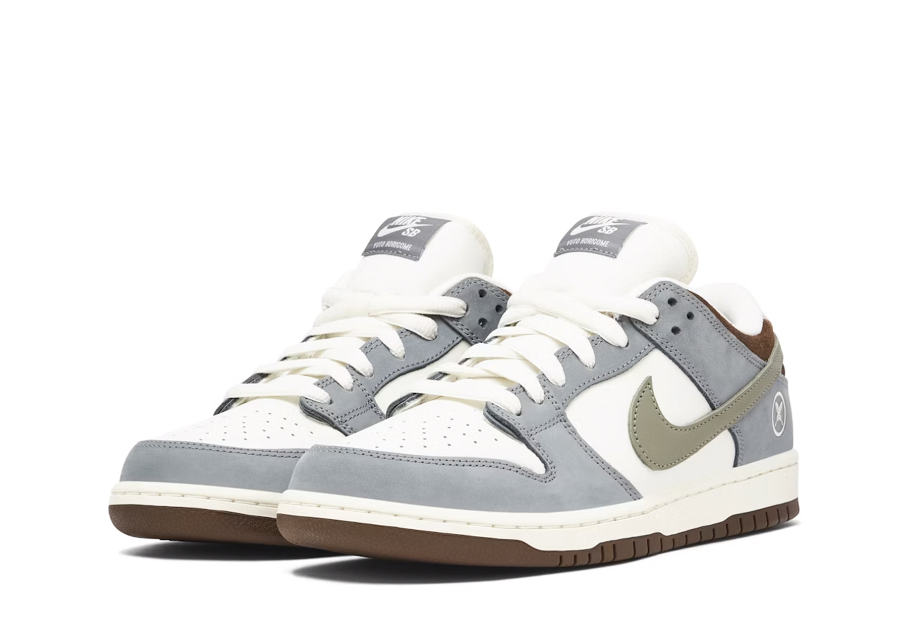 Nike SB x Yuto Horigome Dunk Low 'Grey' (2023) White/Grey/Brown sneaker – authenticated on KLEKT