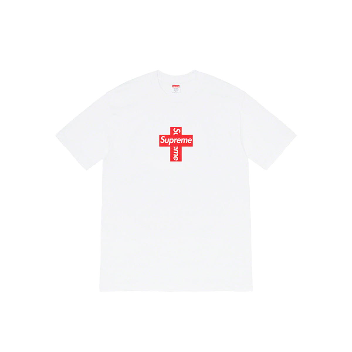 Supreme Cross Box Logo Tee White (FW20) sneaker – authenticated on KLEKT