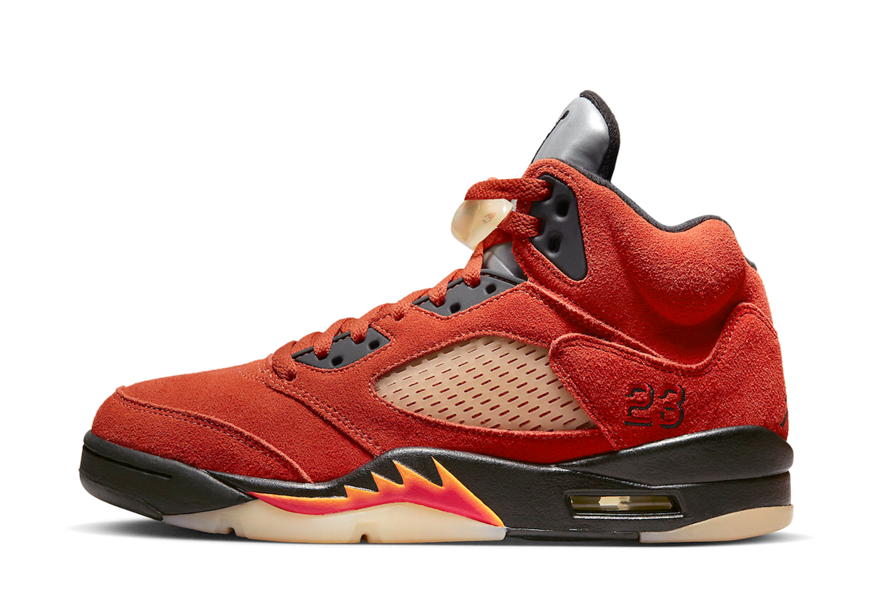 Air Jordan 5 WMNS 'Dunk On Mars' (2023) Martian Sunrise/Black-Fire Red-Muslin-Bright Mandarin sneaker – authenticated on KLEKT