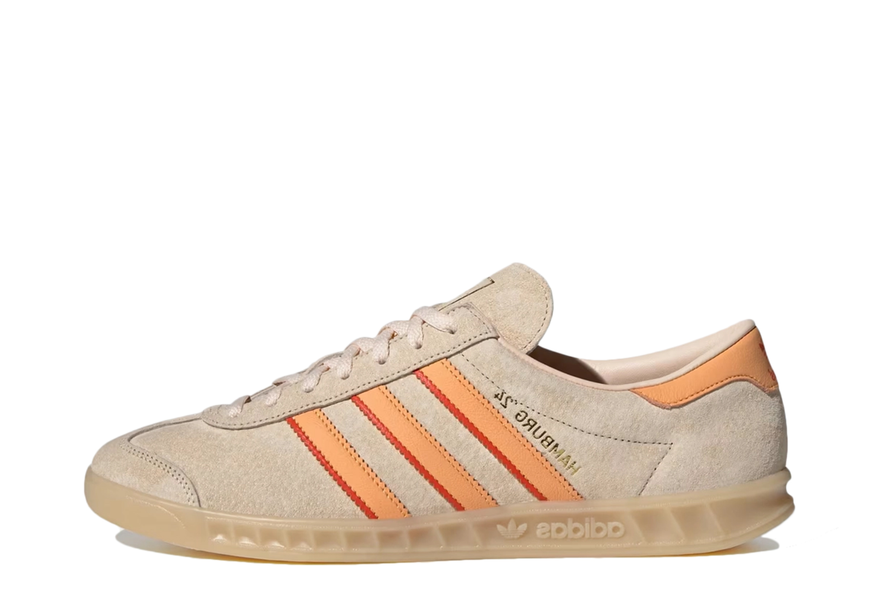 Adidas Hamburg 24 'Crystal Sand' (2024) Crystal Sand/Hazy Orange/Collegiate Orange sneaker – authenticated on KLEKT