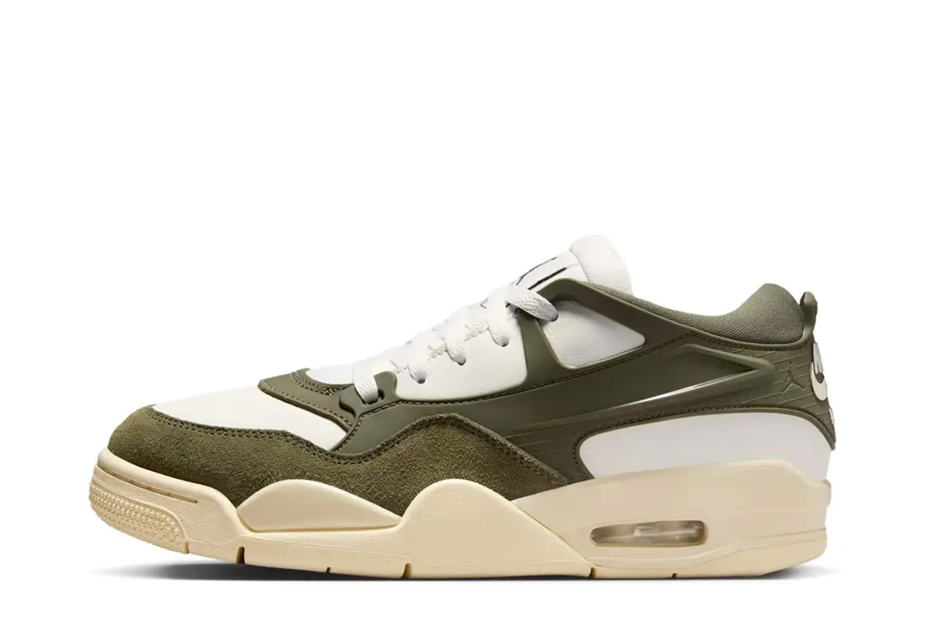 Air Jordan 4 RM 'Medium Olive' (2025) GREEN sneaker – authenticated on KLEKT