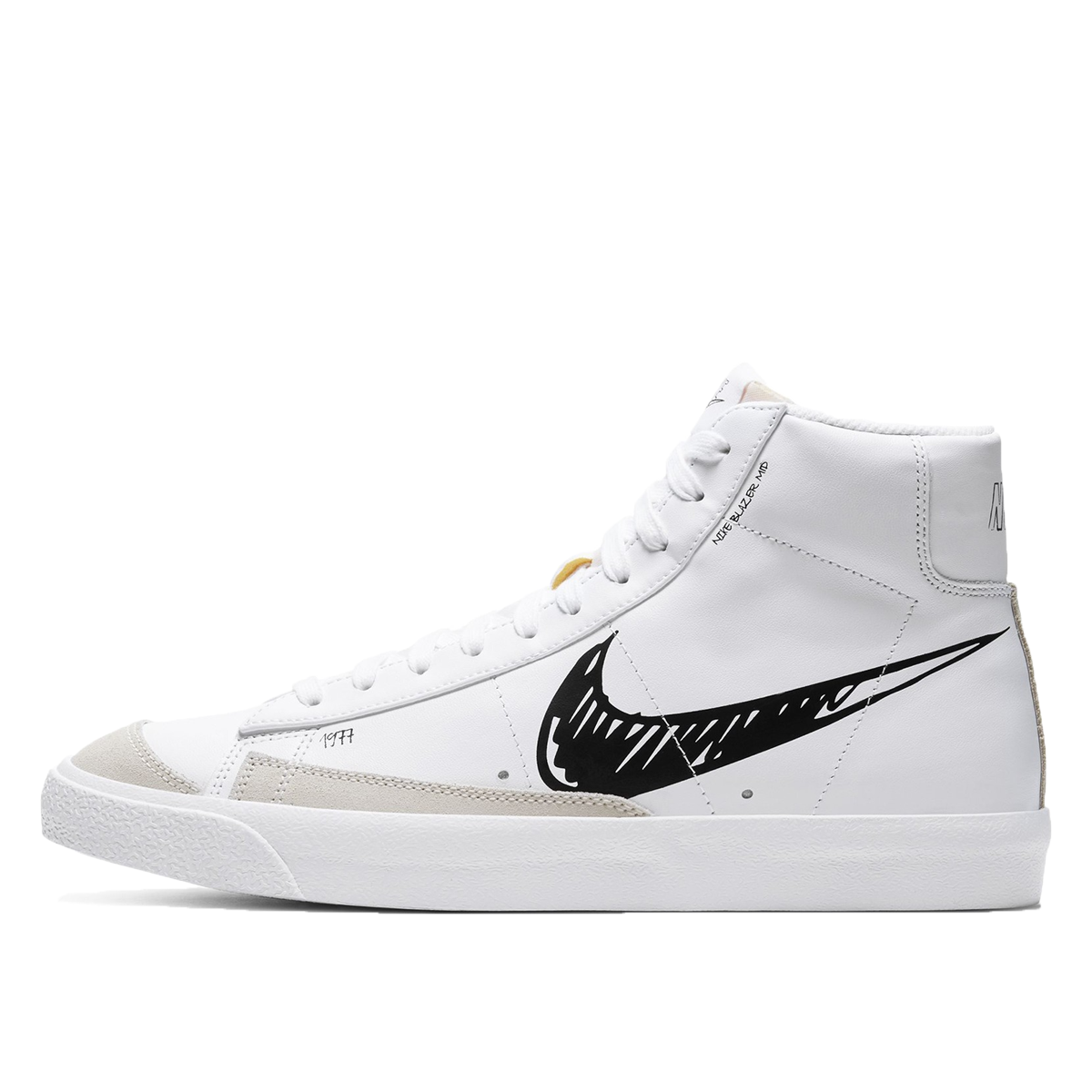 Nike Blazer Mid 77 Sketch White Black (2020) sneaker – authenticated on KLEKT