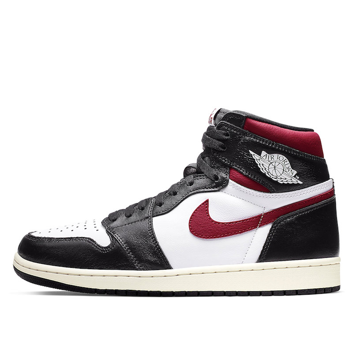 Air Jordan 1 Retro High OG 'Gym Red' (2019) BLACK/GYM RED-WHITE-SAIL sneaker – authenticated on KLEKT