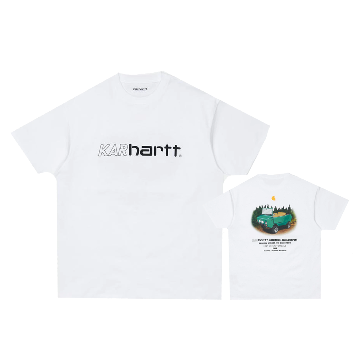 Carhartt Wip x L'art de l'automobile Ferves T-Shirt White (SS21) WHITE sneaker – authenticated on KLEKT