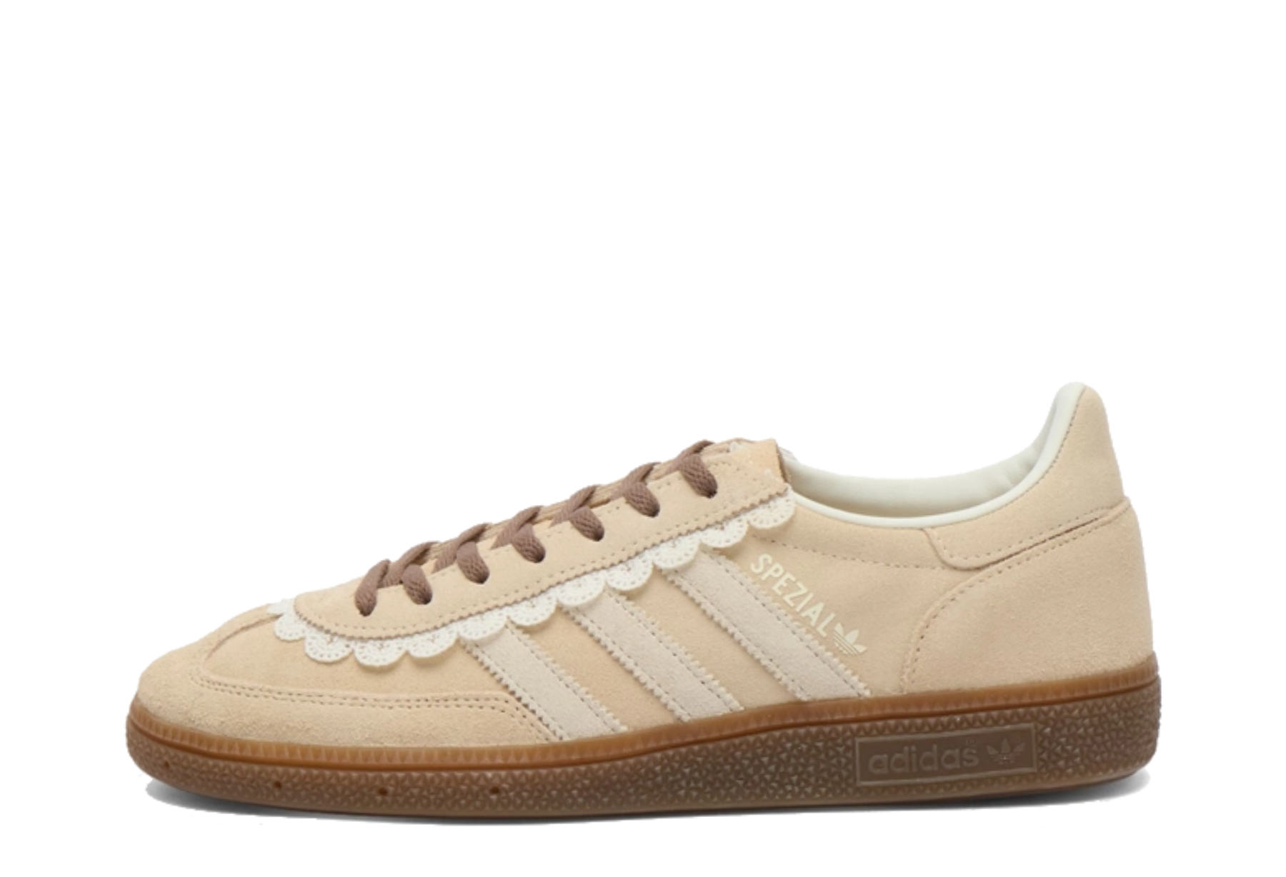 Adidas Women's Handball Spezial (2026) Sand Strata / Off White / Gum sneaker – authenticated on KLEKT