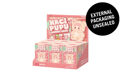 Pop Mart HACIPUPU 'Gummy Bear' Series Vinyl Plush Pendant Sealed Case (6 Blind Boxes) (2025) - External Packaging Unsealed  – authenticated on KLEKT