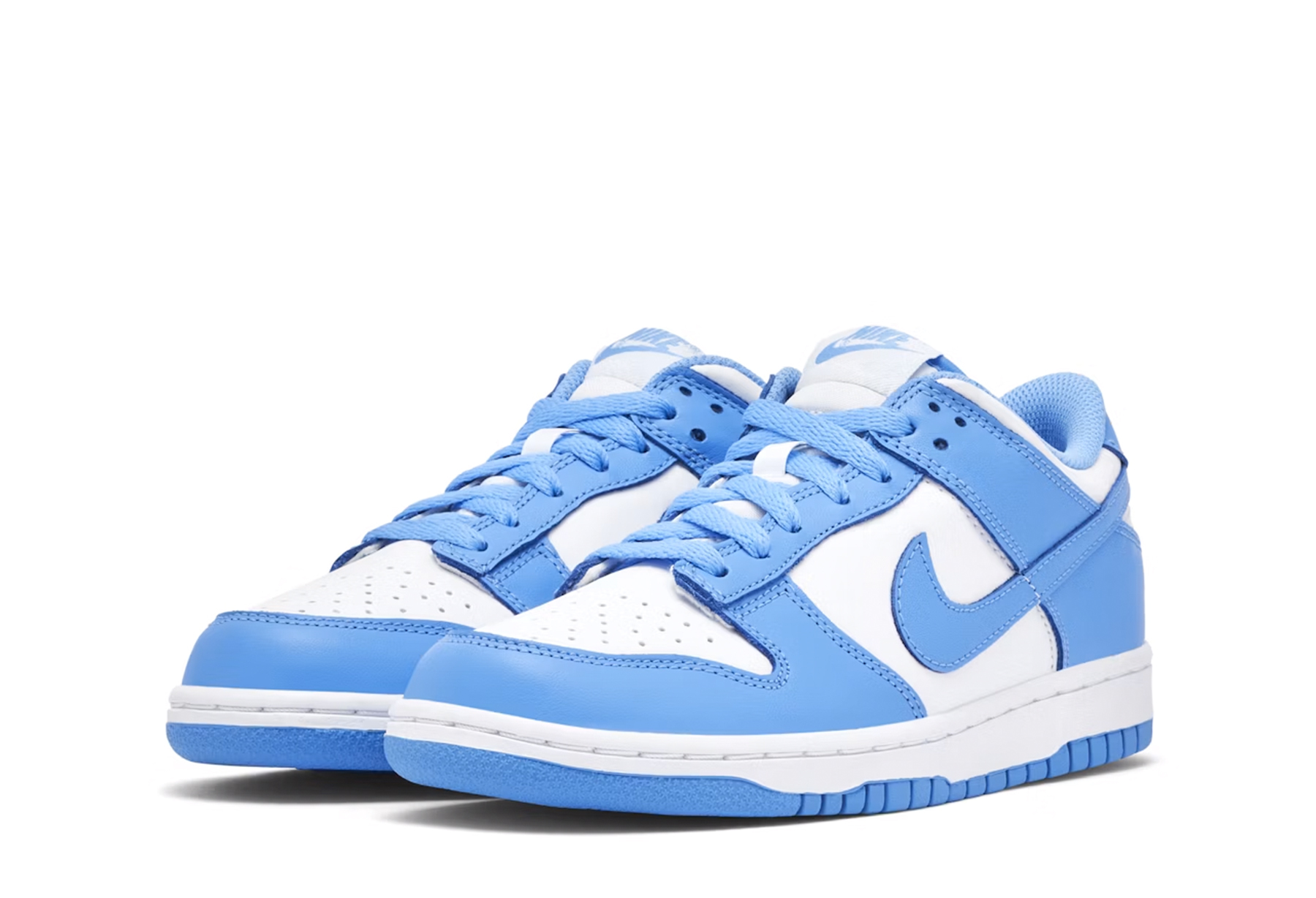 Nike Dunk Low GS 'University Blue' (2021) WHITE/UNIVERSITY BLUE/WHITE sneaker – authenticated on KLEKT