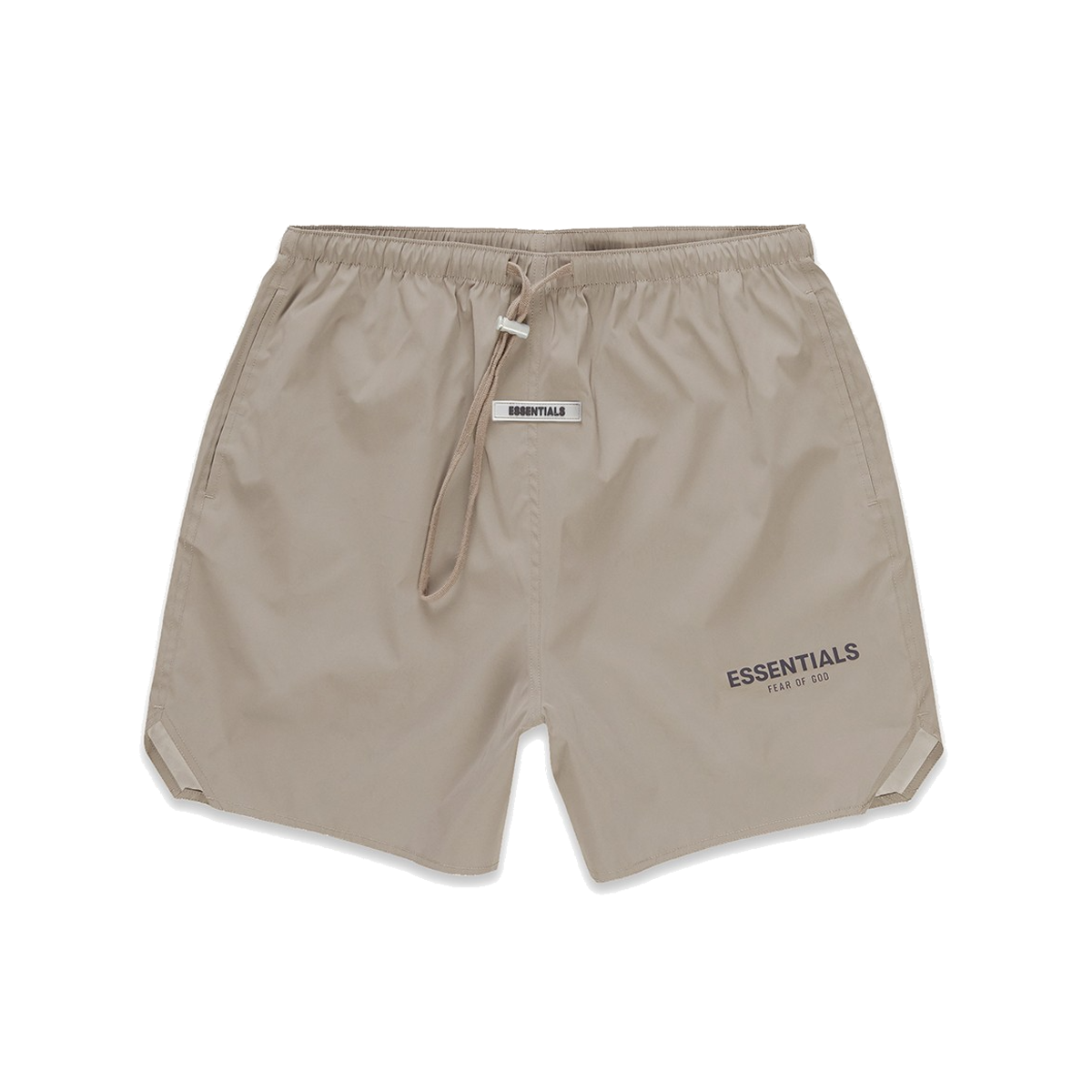 Fear Of God ESSENTIALS Volley Shorts Taupe (FW20) TAUPE sneaker – authenticated on KLEKT