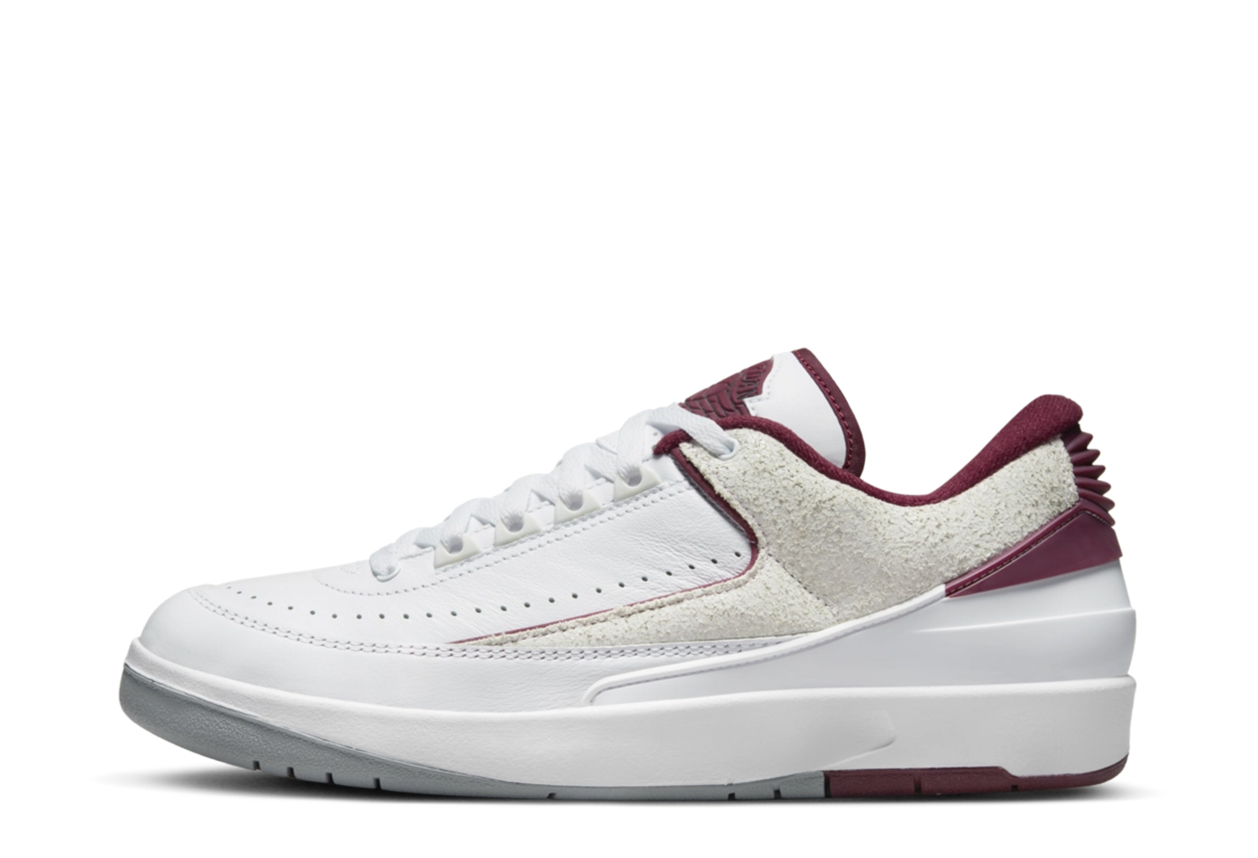 Air Jordan 2 Low 'Cherrywood' (2023) White/Cherrywood/Grey sneaker – authenticated on KLEKT