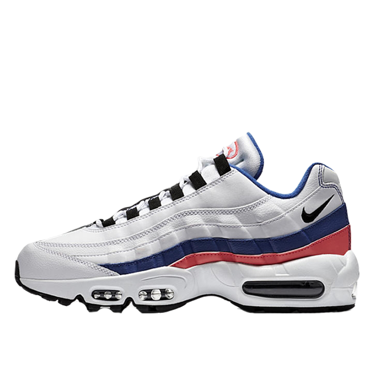 Nike Air Max 95 Essential White/Black/Solar Red/Ultra Marine sneaker – authenticated on KLEKT