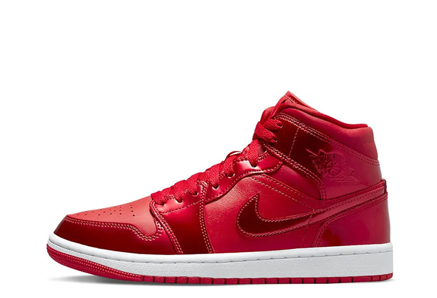 Air Jordan WMNS 1 Mid SE Red Pomegranate (2022) RED POMEGRANATE sneaker – authenticated on KLEKT