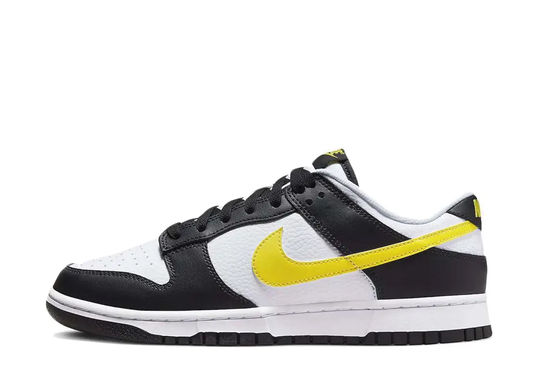 Nike Dunk Low Black Yellow White (2023) BLACK/YELLOW/WHITE sneaker – authenticated on KLEKT